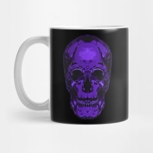 Purple Skull Head Mug